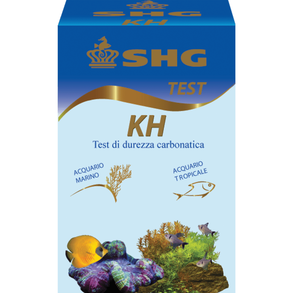 confezione del test KH per acquario marino e tropicale