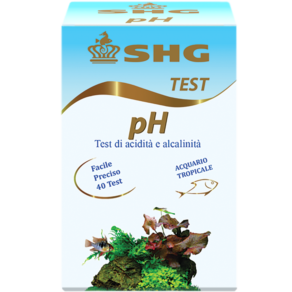 confezione del test per PH acquario tropicale