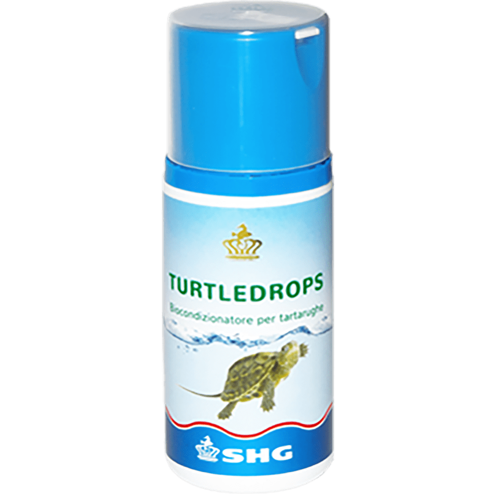Turtledrops, biocondizionatore per acquario con tartarughe