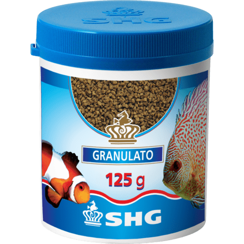 confezione mangime in granuli, granulato