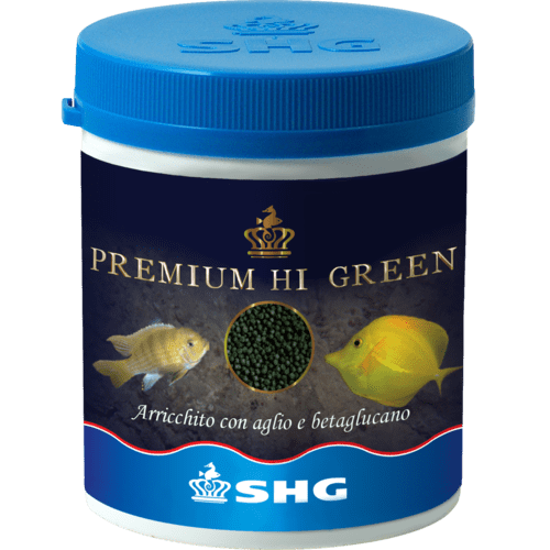 confezione mangime acquario marino Premium Hi Green