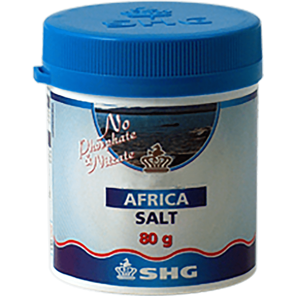 confezione Africa Salt, integratore minerale per acquario tropicale