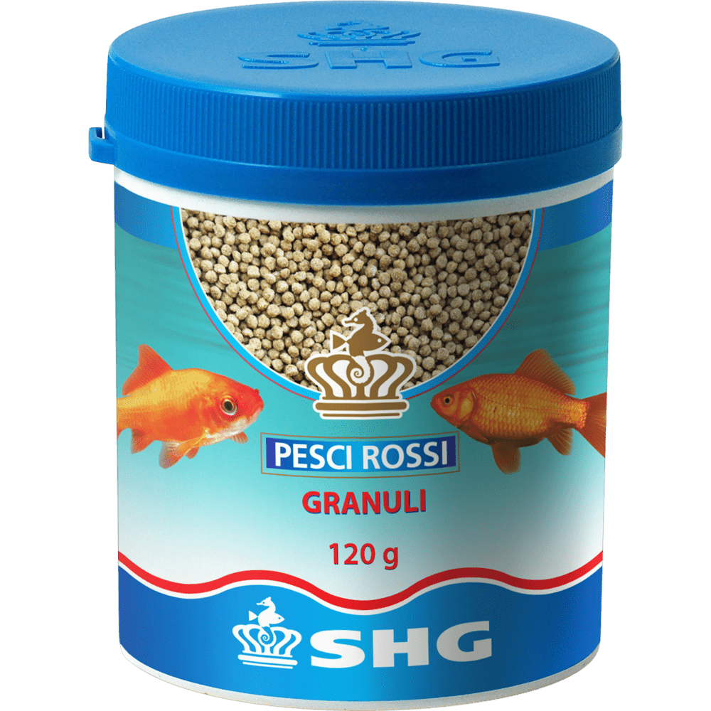 confezione mangime per pesci rossi in granuli