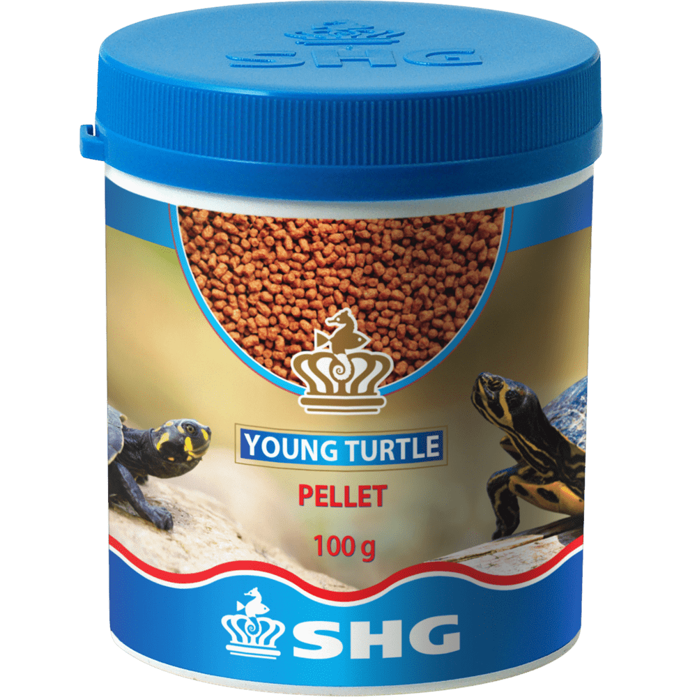 confezione di Young Turtle, mangime per giovani tartarughe d'acqua